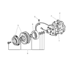 Jeep A/C Clutch Diagram - 4720835
