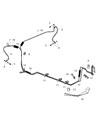 Chrysler Brake Line Diagram - 68259669AB