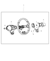 Dodge Dart Steering Wheel Diagram - 5RL57DX9AB