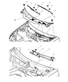 Chrysler Pacifica Windshield Wiper Diagram - 5102230AA