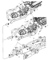 Dodge Durango Exhaust Clamp Diagram - 52110327AA