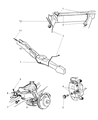 Dodge Ram Wagon Brake Line Diagram - V1129450AA