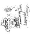 Jeep Radiator Diagram - 52080120AC