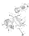 2003 Dodge Durango Transfer Case Diagram - 5080988AA