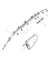 Dodge Air Bag Diagram - 4645992AE