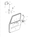 Jeep Wrangler Door Latch Cable Diagram - 55176630AB