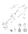 Ram Catalytic Converter Diagram - 68052532AA