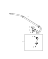 2017 Dodge Viper Sway Bar Link Diagram - 68231479AA