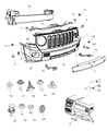 Chrysler Sebring License Plate Diagram - 5303390AB