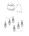Ram Glow Plug Diagram - 68211173AA
