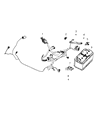 Ram Battery Cable Diagram - 68430571AD