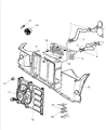 Dodge Viper Thermostat Gasket Diagram - 4763839AB