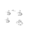 Jeep Compass Air Bag Sensor Diagram - 68483900AA