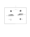Dodge Dart Fog Light Diagram - 82212953