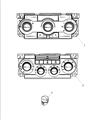 Dodge Magnum A/C Switch Diagram - 4596495AC
