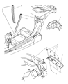 2001 Chrysler Prowler Weather Strip Diagram - 4786214AC