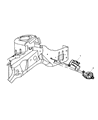 Chrysler PT Cruiser Horn Diagram - 4671747AA