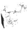 Dodge Dart A/C Hose Diagram - 68193946AA