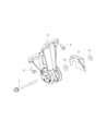 Ram 1500 Engine Mount Bracket Diagram - 68248785AC