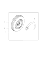 Jeep Renegade Spare Wheel Diagram - 68429601AA