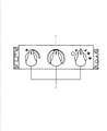 Dodge Viper A/C Switch Diagram - 5245298