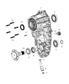 Ram 5500 Automatic Transmission Output Shaft Seal Diagram - 68161390AA