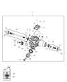Jeep Differential Diagram - 5106270AE