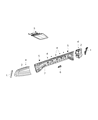Dodge Charger Back Up Light Diagram - 68213147AC