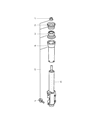2005 Dodge Sprinter 2500 Shock Absorber Diagram - 5139548AA