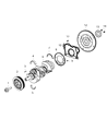 Jeep Crankshaft Diagram - 68161320AB