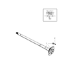 Jeep Liberty Axle Shaft Diagram - 52114548AB