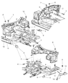 Dodge Viper Dash Panels Diagram - 4865495AF