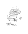Jeep Wrangler Engine Cover Diagram - 5281579AA