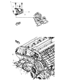 2013 Jeep Compass Engine Mount Diagram - 5105489AH