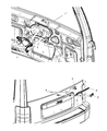 2008 Jeep Liberty Windshield Wiper Diagram - 68033221AA