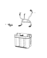 Dodge Journey Battery Cable Diagram - 68224975AB
