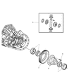 Chrysler PT Cruiser Differential Diagram - 5083802AA