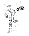 1998 Dodge Ram 2500 Turbocharger Diagram - R5010961AA