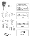 2008 Chrysler 300 Door Lock Cylinder Diagram - 4796390