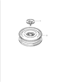 Chrysler Sebring Spare Wheel Diagram - MB949943