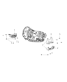 Ram 1500 Engine Mount Bracket Diagram - 68147348AB