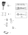 2007 Jeep Liberty Transmitter Diagram - 5189230AA