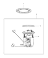 Jeep Fuel Sending Unit Diagram - 68413956AA