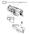 Jeep Wrangler Antenna Diagram - 68068010AB