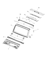 Jeep Gladiator Axle Beam Diagram - 68302933AF