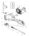 Jeep Commander Transfer Case Seal Diagram - 52111338AC