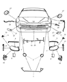 Chrysler Concorde Headlight Diagram - 4780010AH