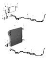 Jeep Wrangler Oil Cooler Diagram - 68143895AA