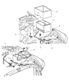 2008 Dodge Ram 2500 Battery Cable Diagram - 56051166AB
