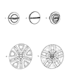 Ram C/V Wheel Cover Diagram - 4726483AA